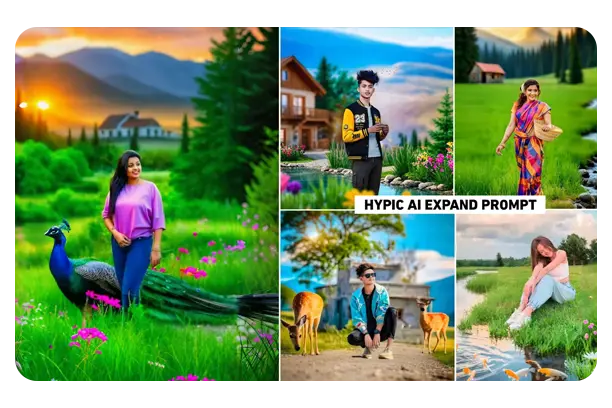 Hypic Prompts: AI-Powered Editing Ideas for cool Photos 4 Sunset & Adventure Prompt